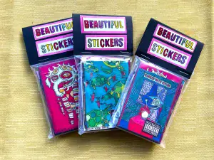 Jess Reinhard- Beautiful Stickers (50pk)