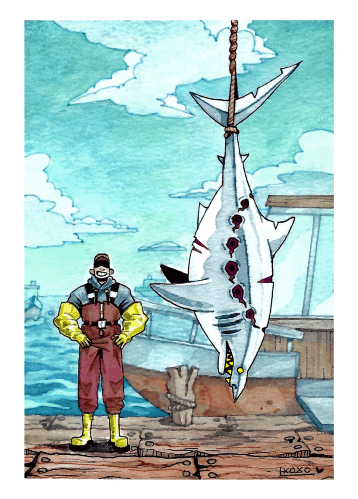Bite (Watercolor)