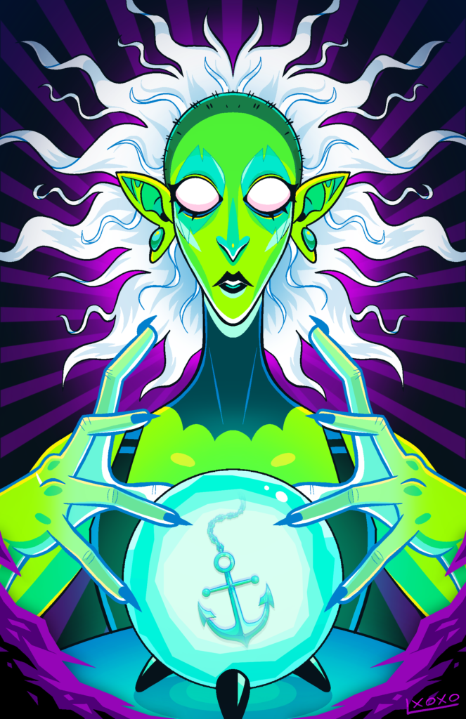 Anchor's Aweigh (Digital Drawing)